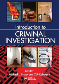 Imagen de portada: Introduction to Criminal Investigation 1st edition 9781138415874
