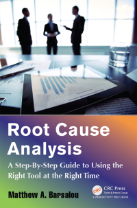 Cover image: Root Cause Analysis 1st edition 9781482258790