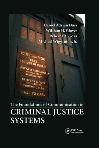 Cover image: The Foundations of Communication in Criminal Justice Systems 1st edition 9780367669188