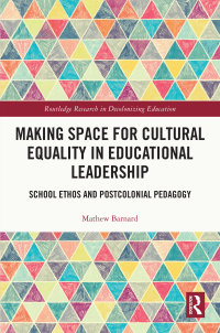 Imagen de portada: Making Space for Cultural Equality in Educational Leadership 1st edition 9781032390260