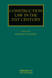 Cover image: Construction Law in the 21st Century 1st edition 9781032663890