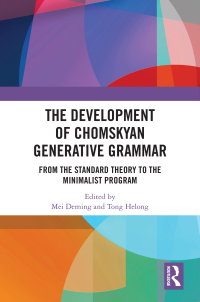 Titelbild: The Development of Chomskyan Generative Grammar 1st edition 9781032665566