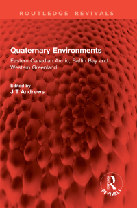 Titelbild: Quaternary Environments 1st edition 9781032747187