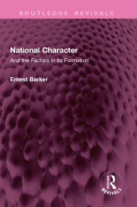 Cover image: National Character 1st edition 9781032803333