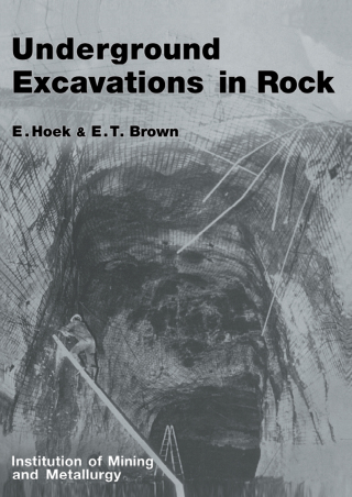 صورة الغلاف: Underground Excavations in Rock 1st edition 9781138473928