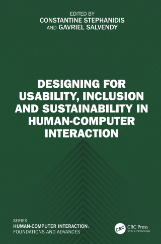 Cover image: Designing for Usability, Inclusion and Sustainability in Human-Computer Interaction 1st edition 9781032370019