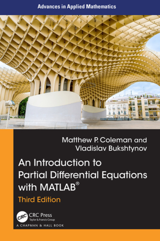 Imagen de portada: An Introduction to Partial Differential Equations with MATLAB 3rd edition 9781032639383