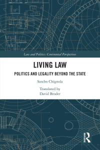 Cover image: Living Law 1st edition 9781032463803