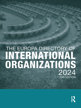 表紙画像: The Europa Directory of International Organizations 2024 25th edition 9781032492544