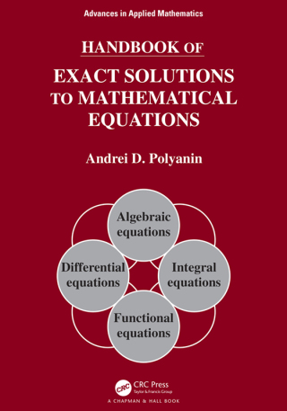Cover image: Handbook of Exact Solutions to Mathematical Equations 1st edition 9780367507992
