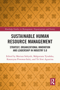 Cover image: Sustainable Human Resource Management 1st edition 9781032598949