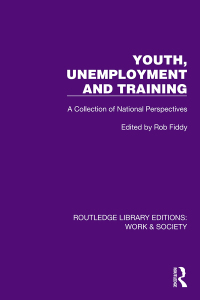 Cover image: Youth, Unemployment and Training 1st edition 9781032820255