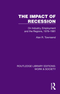 Cover image: The Impact of Recession 1st edition 9781032820750