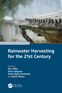 Cover image: Rainwater Harvesting for the 21st Century 1st edition 9781032638089