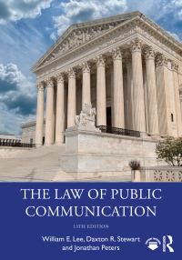 Imagen de portada: The Law of Public Communication 13th edition 9781032676388