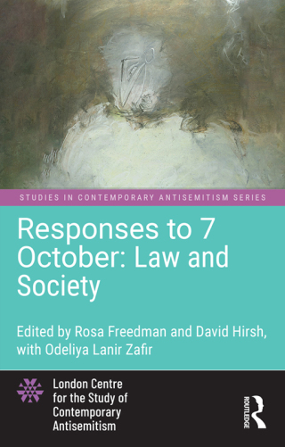 Titelbild: Responses to 7 October: Law and Society 1st edition 9781032804781