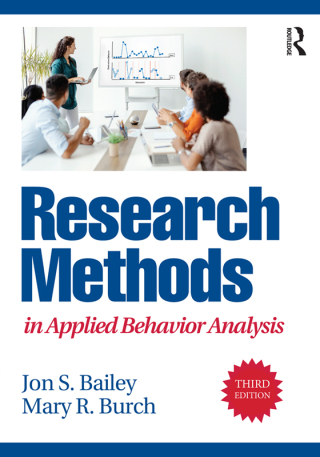 Cover image: Research Methods in Applied Behavior Analysis 3rd edition 9781032551593