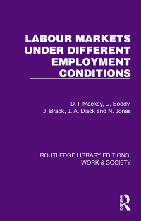 Immagine di copertina: Labour Markets Under Different Employment Conditions 1st edition 9781032821542