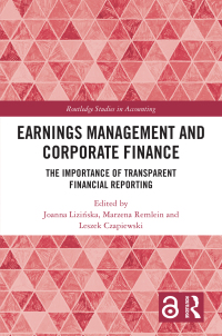 Imagen de portada: Earnings Management and Corporate Finance 1st edition 9781032615424