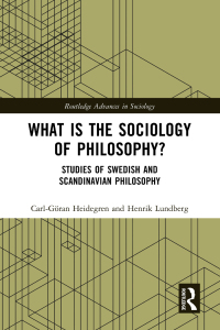 Immagine di copertina: What is the Sociology of Philosophy? 1st edition 9781032547107