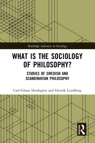 Cover image: What is the Sociology of Philosophy? 1st edition 9781032547107