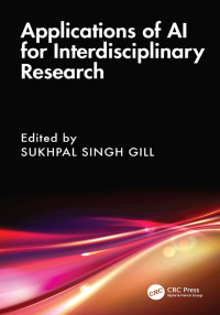 Cover image: Applications of AI for Interdisciplinary Research 1st edition 9781032733302