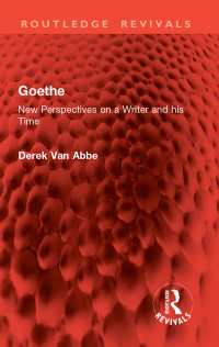 Imagen de portada: Goethe 1st edition 9781032820576