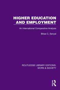 Imagen de portada: Higher Education and Employment 1st edition 9781032835297