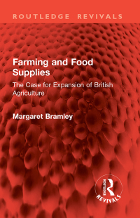 表紙画像: Farming and Food Supplies 1st edition 9781032818887