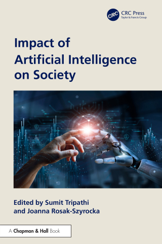 Imagen de portada: Impact of Artificial Intelligence on Society 1st edition 9781032643243