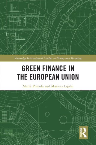 Imagen de portada: Green Finance in the European Union 1st edition 9781032562605