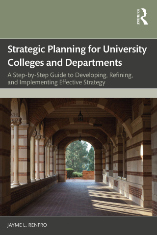 Cover image: Strategic Planning for University Colleges and Departments 1st edition 9781032804965