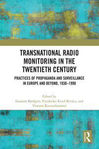 Cover image: Transnational Radio Monitoring in the Twentieth Century 1st edition 9781032817545