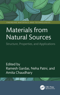 Cover image: Materials from Natural Sources 1st edition 9781032538761