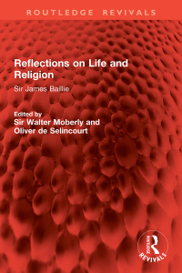 Cover image: Reflections on Life and Religion 1st edition 9781032842455