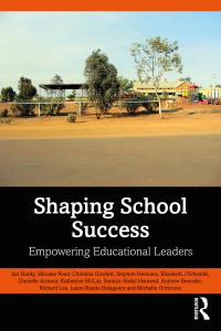 Cover image: Shaping School Success 1st edition 9781032666815