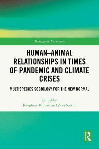 Titelbild: Human-Animal Relationships in Times of Pandemic and Climate Crisis 1st edition 9781032180397