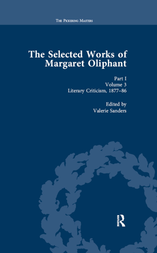 Cover image: The Selected Works of Margaret Oliphant, Part I Volume 3 1st edition 9781138762800