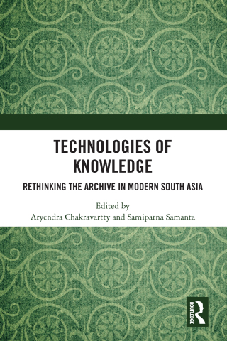 Cover image: Technologies of Knowledge 1st edition 9780367366292