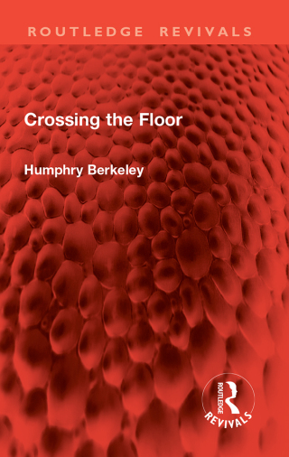 Cover image: Crossing the Floor 1st edition 9781032863030