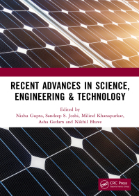 Cover image: Recent Advances in Science, Engineering & Technology 1st edition 9781032864181