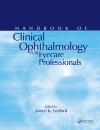 Cover image: Handbook of Clinical Ophthalmology for Eyecare Professionals 1st edition 9781556424649