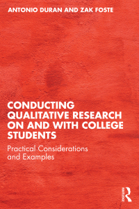 Cover image: Conducting Qualitative Research on and with College Students 1st edition 9781032657158