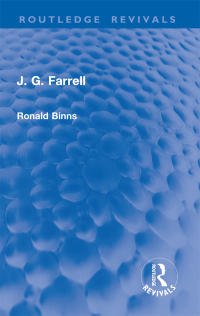 Cover image: J. G. Farrell 1st edition 9781032860596