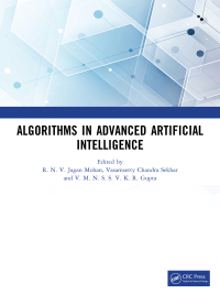 Cover image: Algorithms in Advanced Artificial Intelligence 1st edition 9781032867984