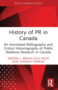 Cover image: History of PR in Canada 1st edition 9781032830421