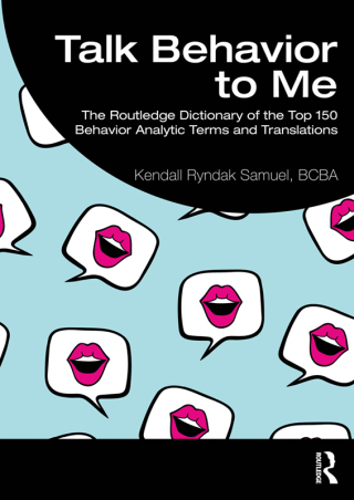 Cover image: Talk Behavior to Me 1st edition 9781032575247