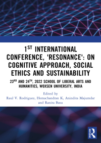 Cover image: 1st International Conference, ‘Resonance’: on Cognitive Approach, Social Ethics and Sustainability 1st edition 9781032501680