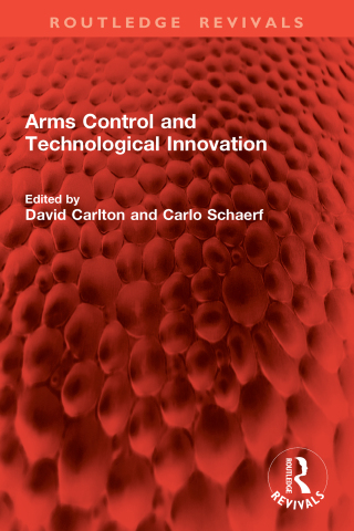 Imagen de portada: Arms Control and Technological Innovation 1st edition 9781032842080