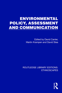 Cover image: Environmental Policy, Assessment and Communication 1st edition 9781032816357